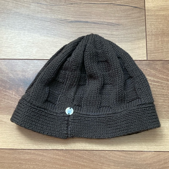 Pure Handknit Olive Green Beanie Cap - Picture 1 of 5